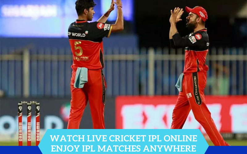 Watch Live Cricket IPL Online | Enjoy IPL Matches Anywhere